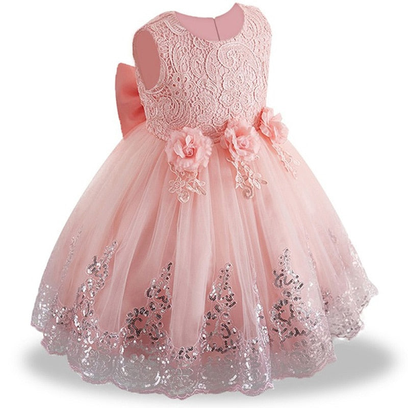 Lace Bow Princess Dresses