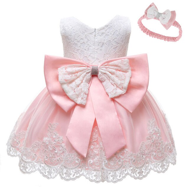 Lace Bow Princess Dresses