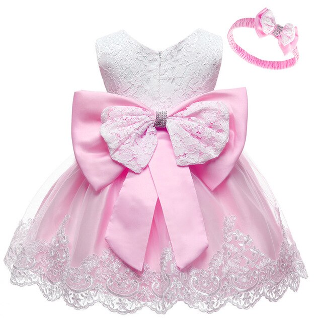 Lace Bow Princess Dresses