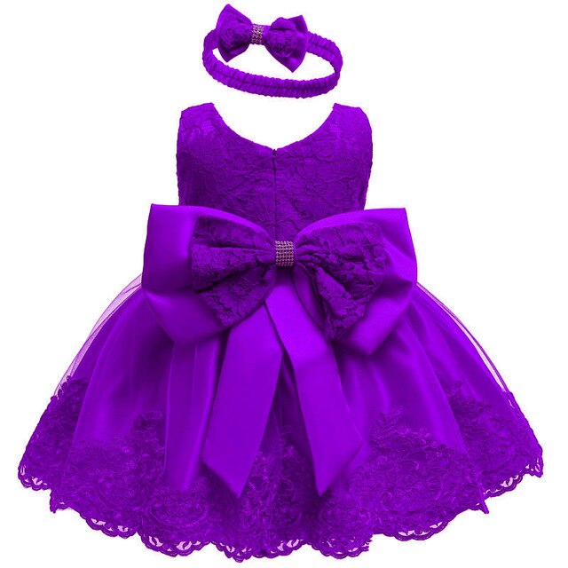 Lace Bow Princess Dresses