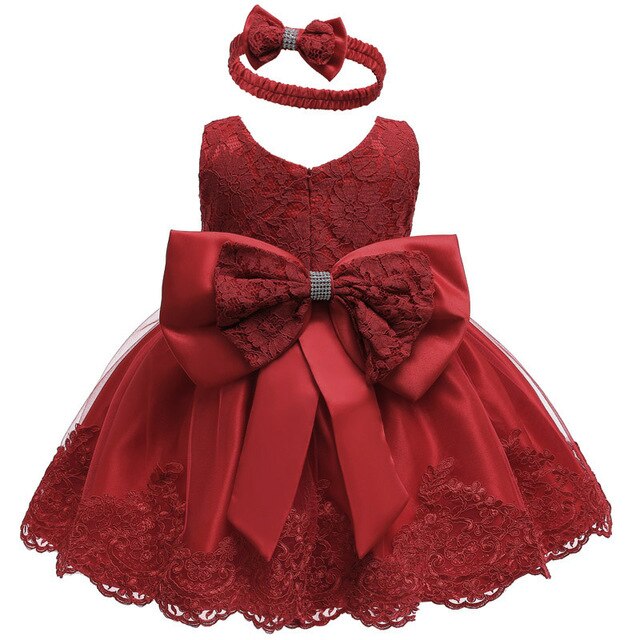 Lace Bow Princess Dresses