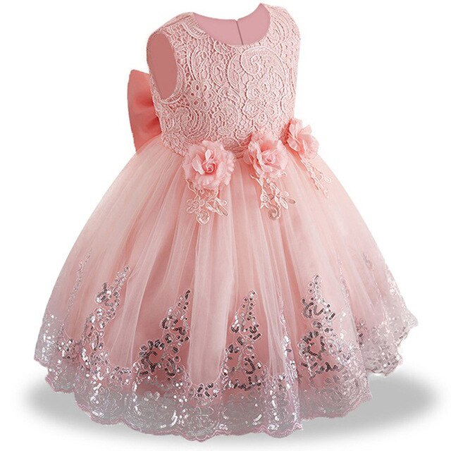 Lace Bow Princess Dresses