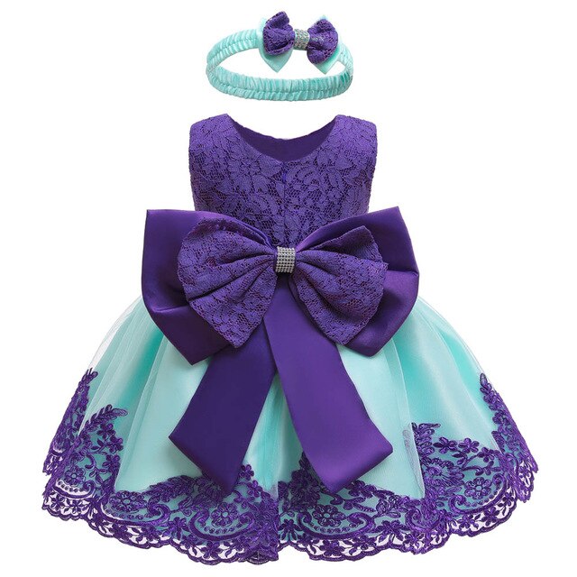 Lace Bow Princess Dresses