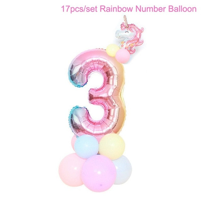 Party Unicorn Balloons