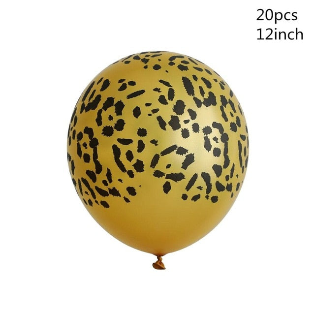 Leopard Balloon Jungle Theme