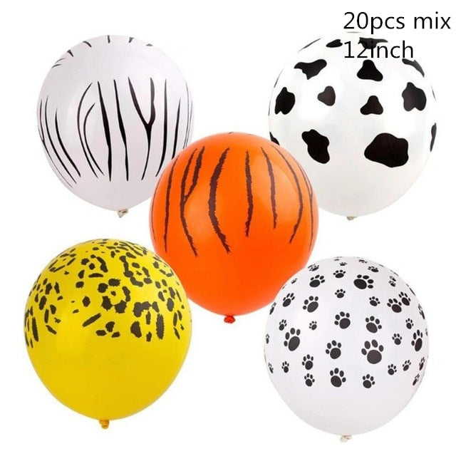 Leopard Balloon Jungle Theme