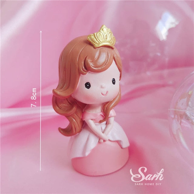 Crown Princess Castle Cake Topper