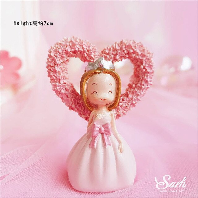 Crown Princess Castle Cake Topper