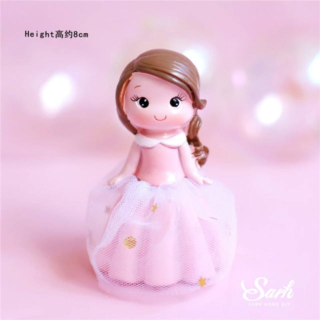 Crown Princess Castle Cake Topper