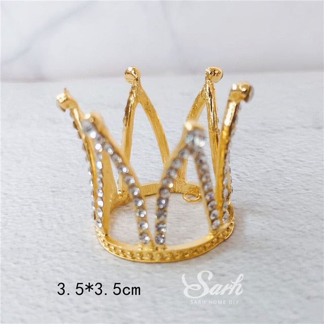 Crown Princess Castle Cake Topper