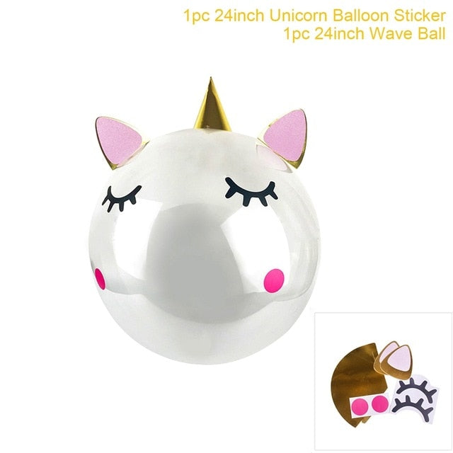 Party Unicorn Balloons