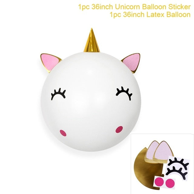 Party Unicorn Balloons