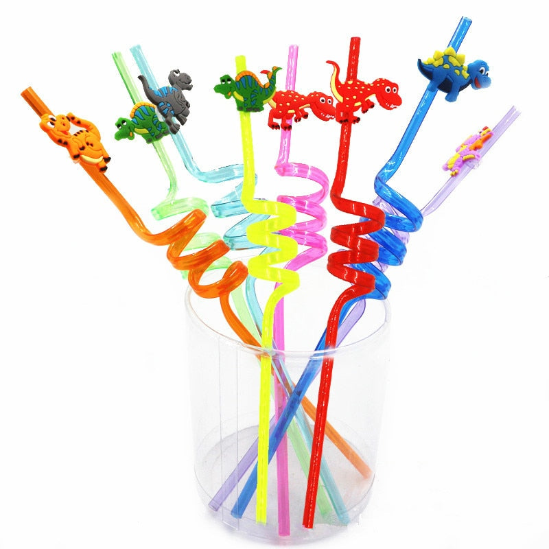 Dinosaur Theme Party Straw