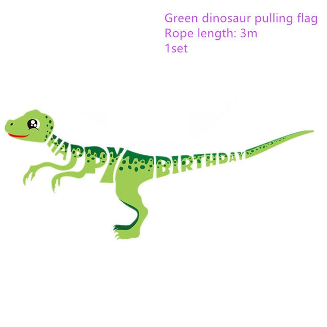 Dinosaur Theme Party Straw