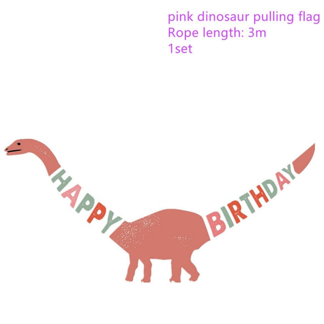 Dinosaur Theme Party Straw