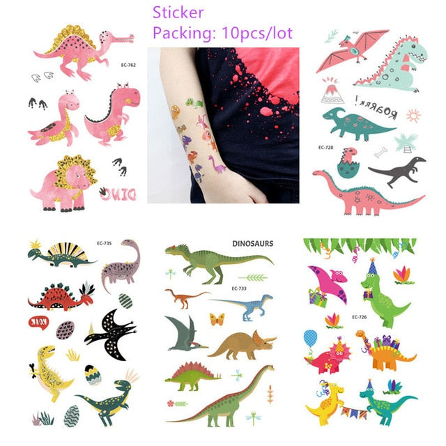 Dinosaur Theme Party Straw