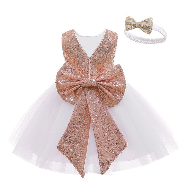 Red White Party Princess Dress