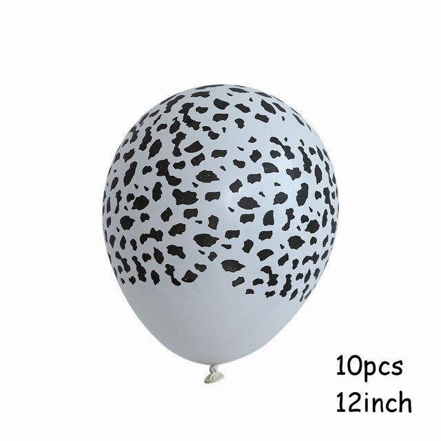 Animals Striped Foil Balloon