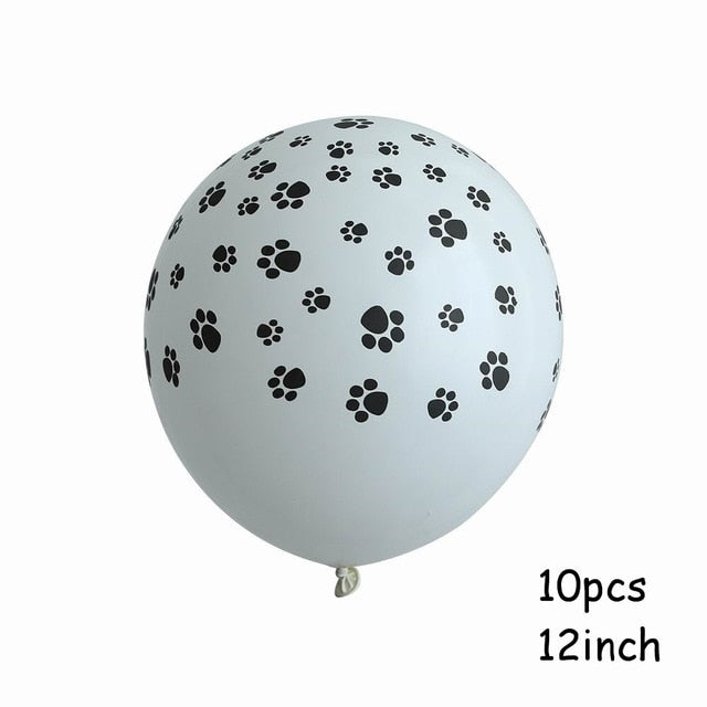 Animals Striped Foil Balloon