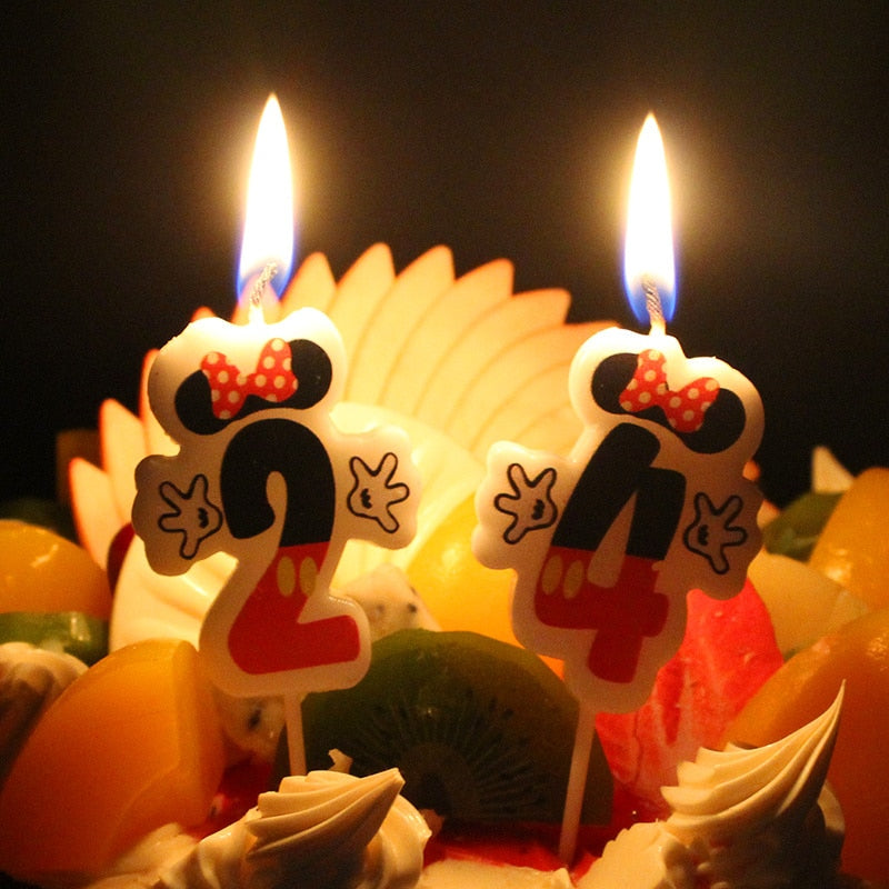 Kids Birthday Cartoon Candles