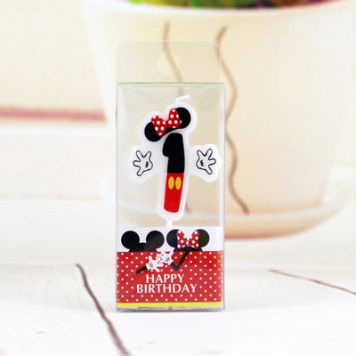 Kids Birthday Cartoon Candles