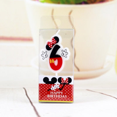 Kids Birthday Cartoon Candles