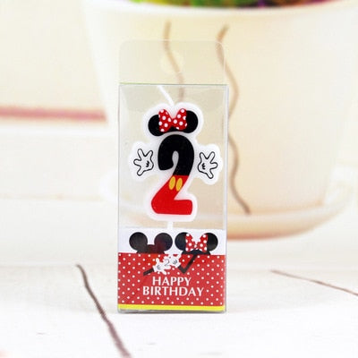 Kids Birthday Cartoon Candles