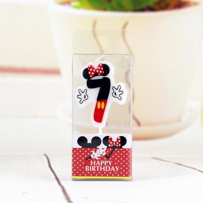 Kids Birthday Cartoon Candles