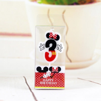Kids Birthday Cartoon Candles