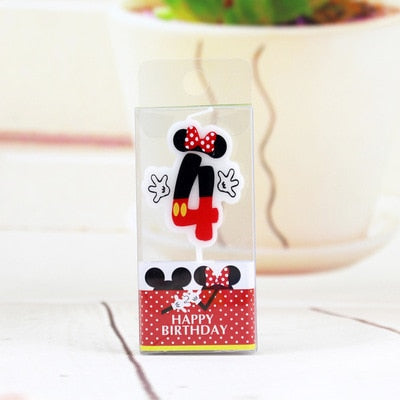 Kids Birthday Cartoon Candles