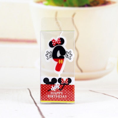 Kids Birthday Cartoon Candles