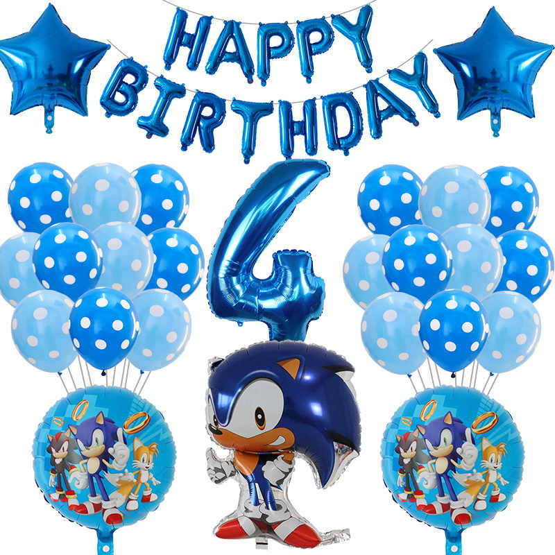 Super Hero Number Foil Balloon
