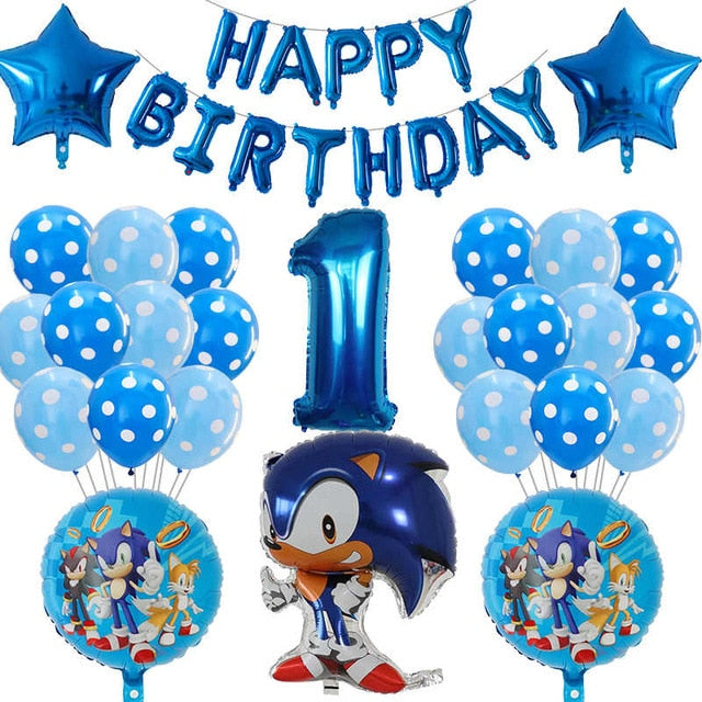 Super Hero Number Foil Balloon
