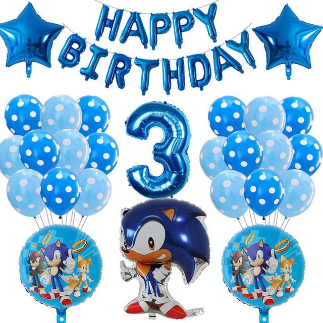 Super Hero Number Foil Balloon