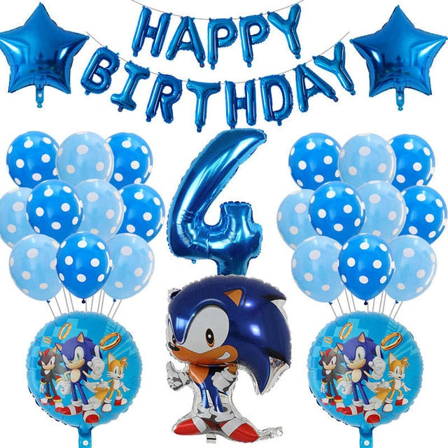 Super Hero Number Foil Balloon