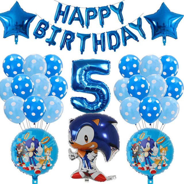Super Hero Number Foil Balloon
