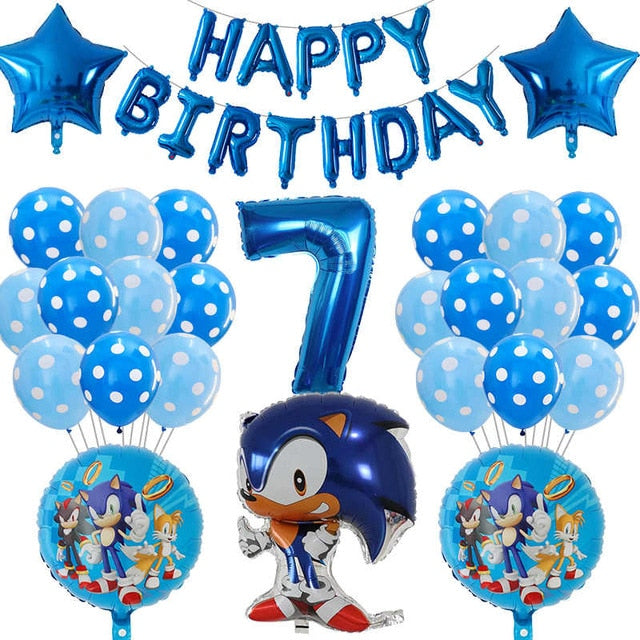 Super Hero Number Foil Balloon