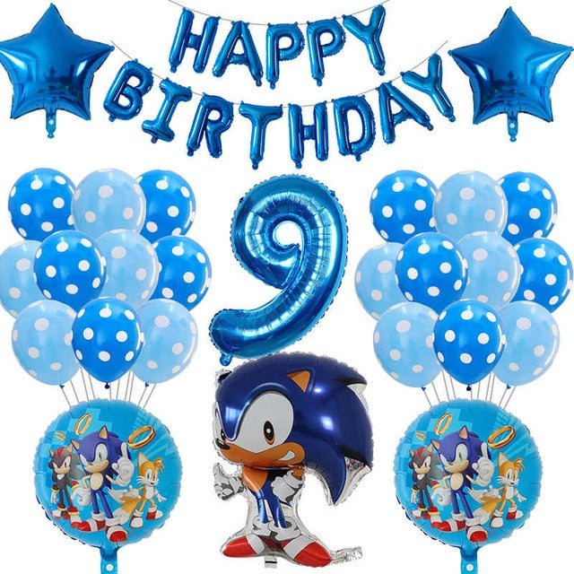 Super Hero Number Foil Balloon