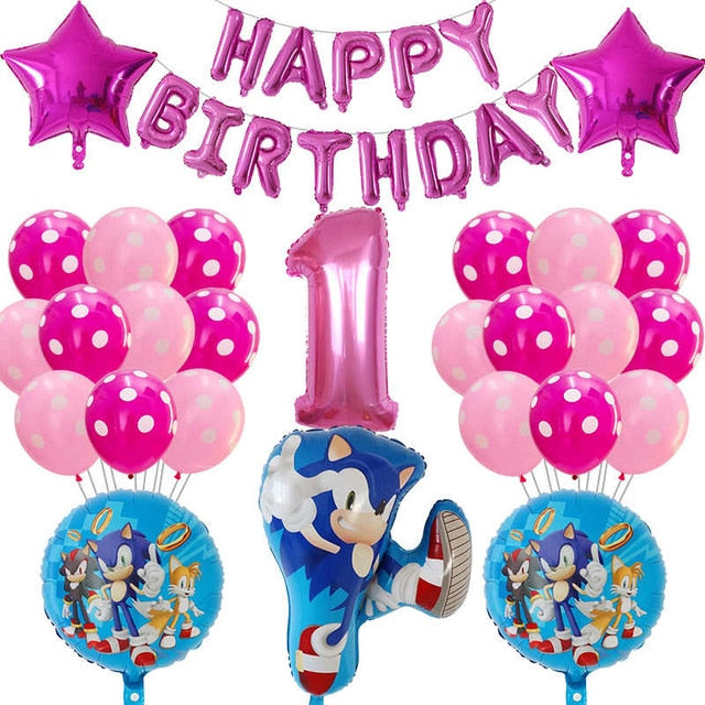 Super Hero Number Foil Balloon