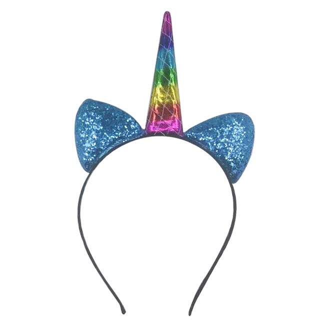 Glitter Unicorn Horn Headband