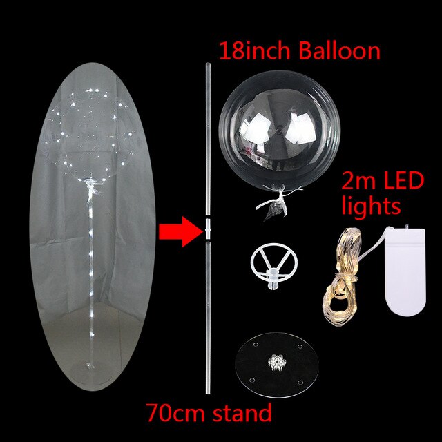 LED Light Birthday Balloon