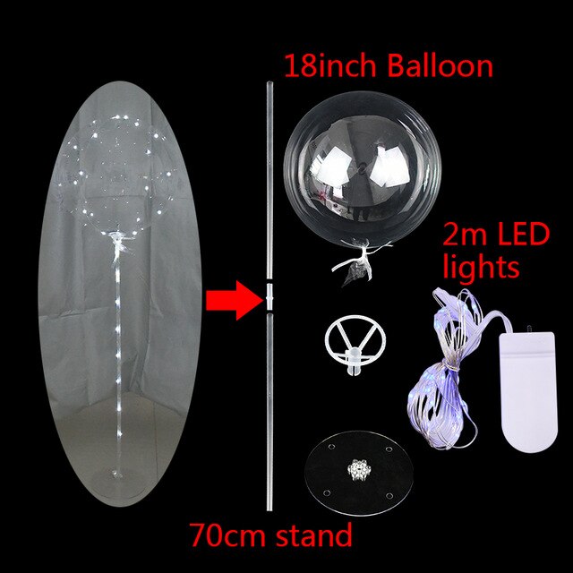 LED Light Birthday Balloon