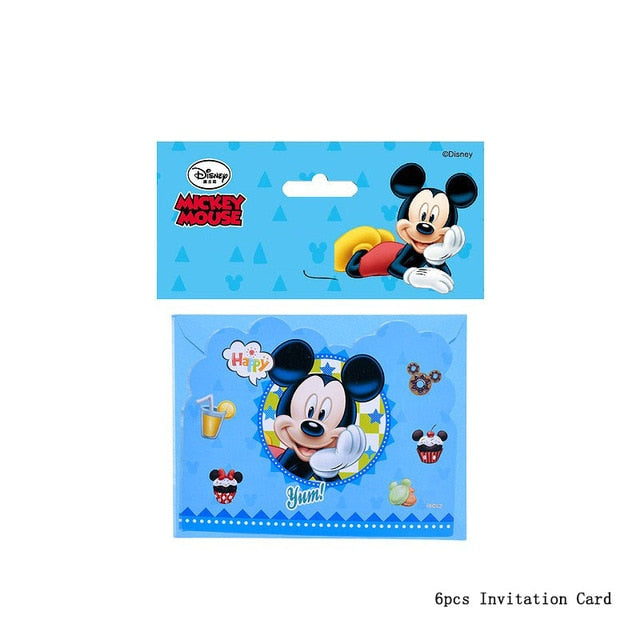 Disney Mickey Mouse Disposable Tableware