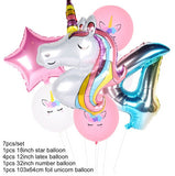 Party Unicorn Balloons
