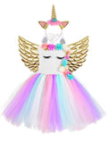 Unicorn Sequins Princess Dress