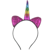 Glitter Unicorn Horn Headband